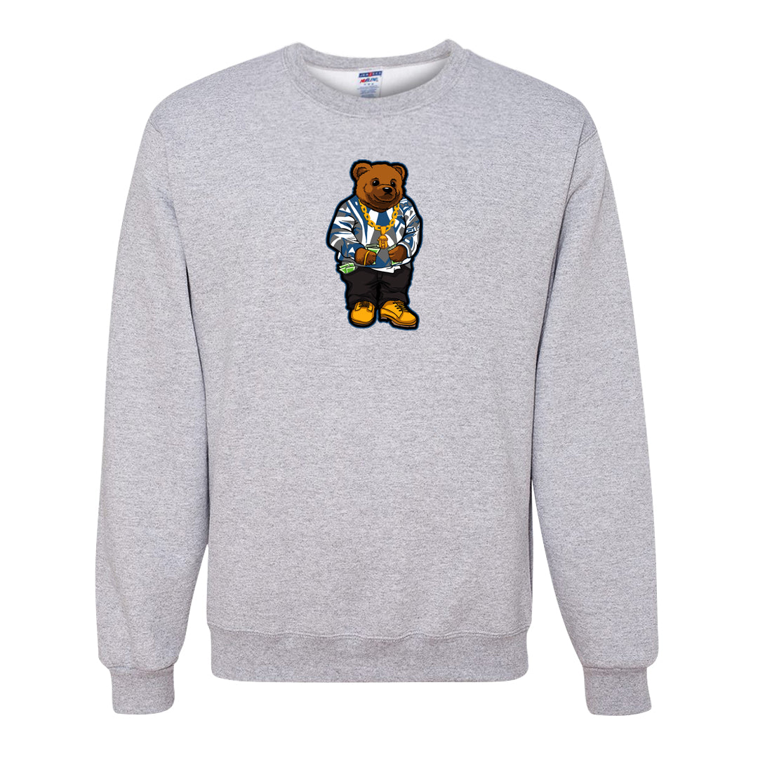True Blue 1s Crewneck Sweatshirt | Sweater Bear, Ash