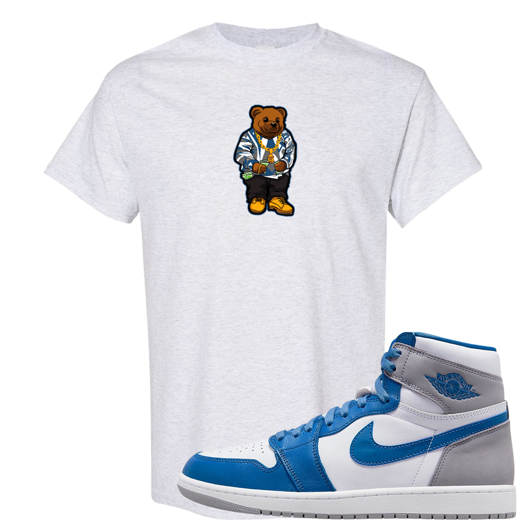 True Blue 1s T Shirt | Sweater Bear, Ash