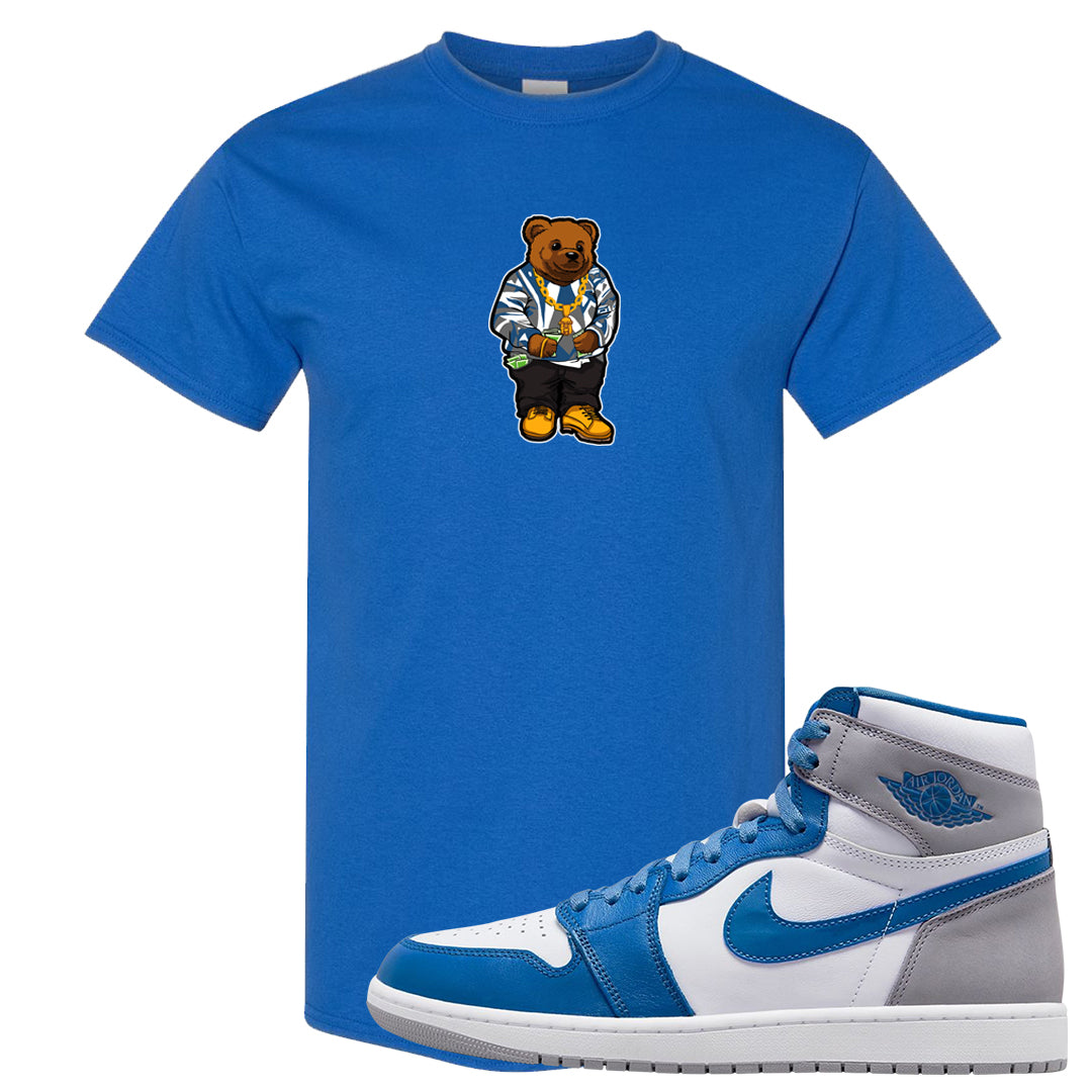 True Blue 1s T Shirt | Sweater Bear, Royal