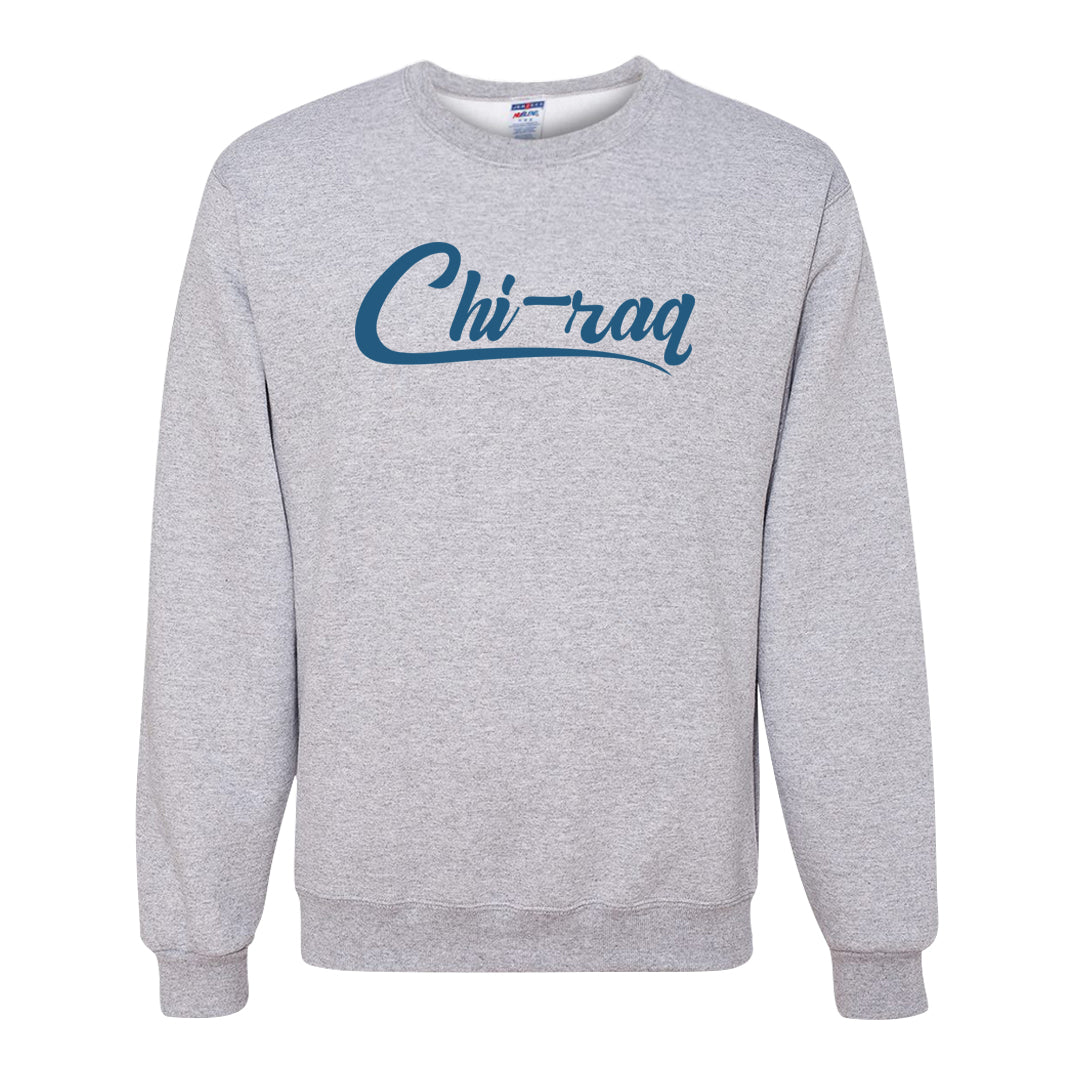 True Blue 1s Crewneck Sweatshirt | Chiraq, Ash