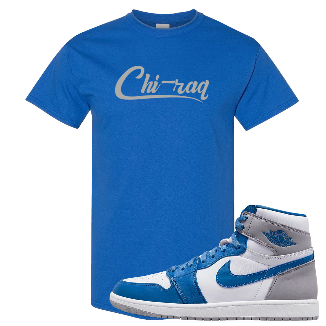 True Blue 1s T Shirt | Chiraq, Royal