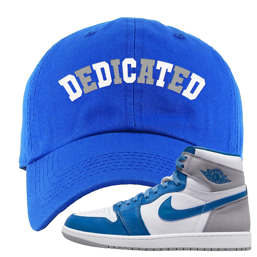 True Blue 1s Dad Hat | Dedicated, Royal