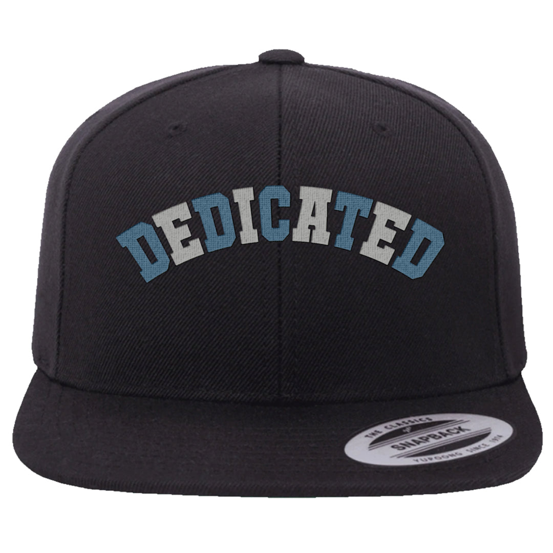 True Blue 1s Snapback Hat | Dedicated, Black