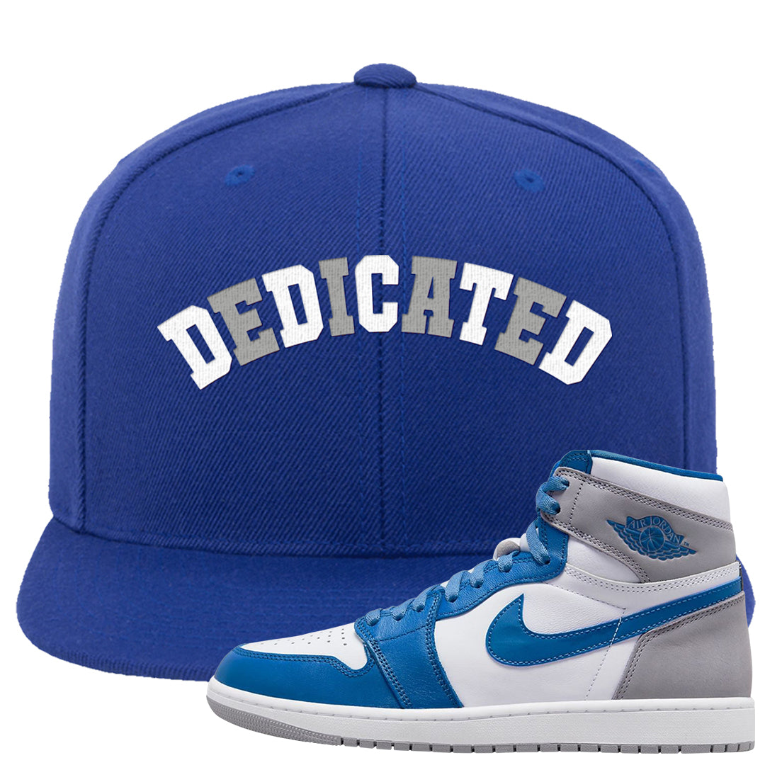 True Blue 1s Snapback Hat | Dedicated, Royal