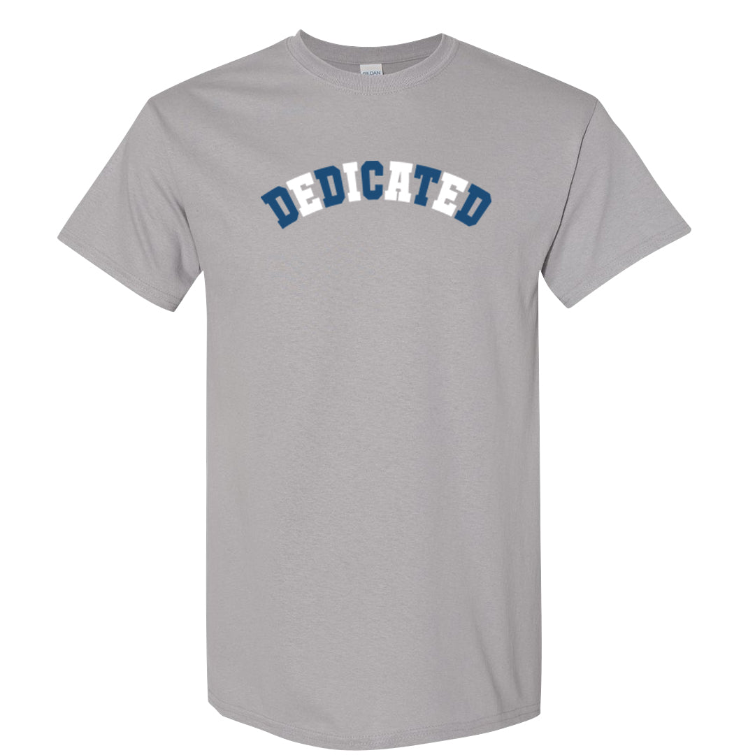 True Blue 1s T Shirt | Dedicated, Gravel