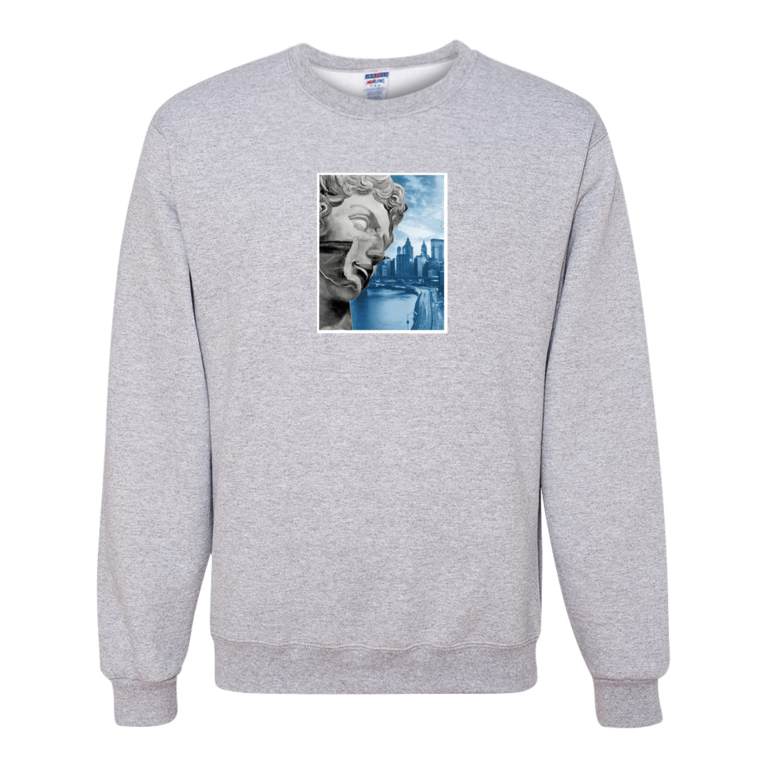 True Blue 1s Crewneck Sweatshirt | Miguel, Ash