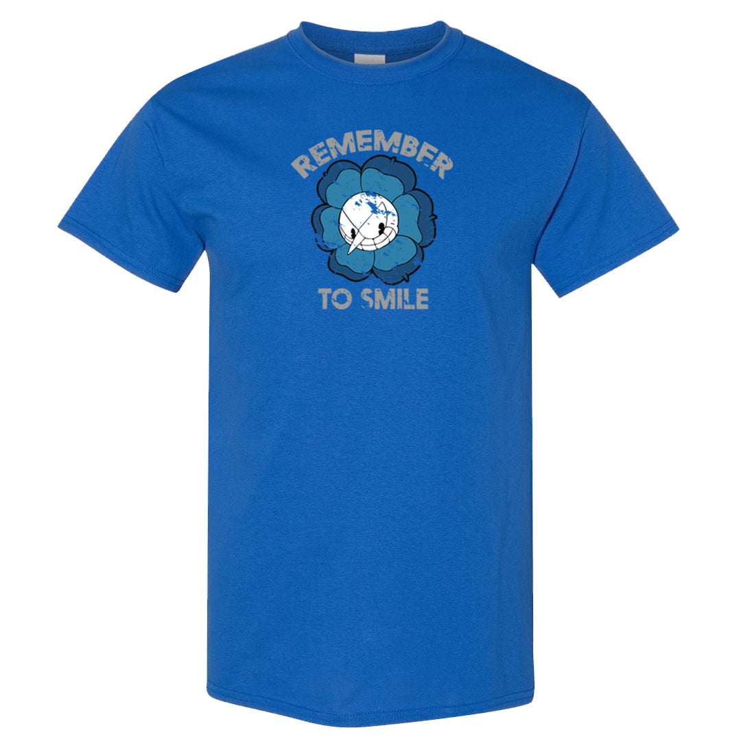 True Blue 1s T Shirt | Remember To Smile, Royal