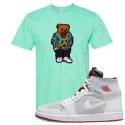 Hare CMFT Zoom 1s T Shirt | Sweater Bear, Mint