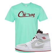 Hare CMFT Zoom 1s T Shirt | Chiraq, Mint