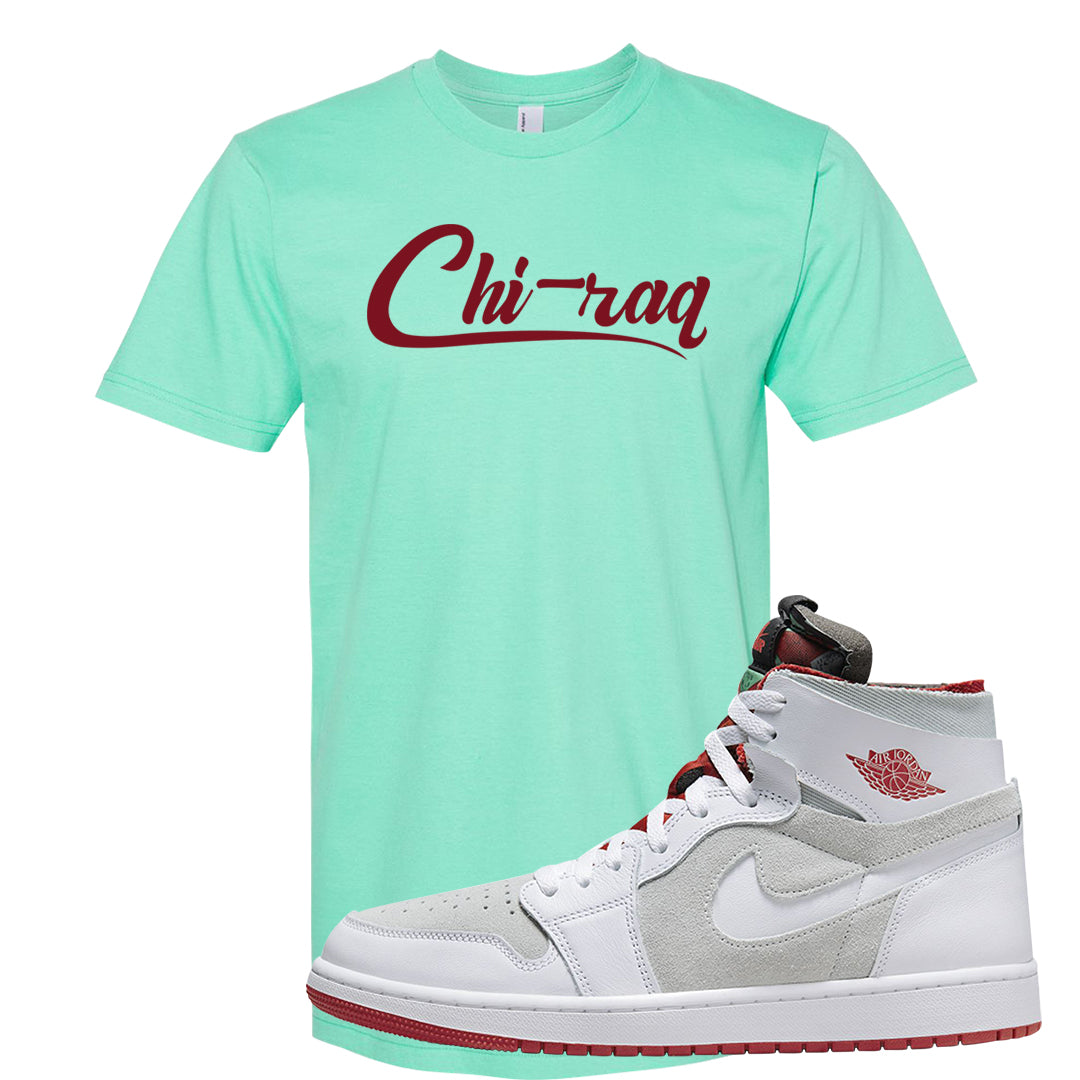 Hare CMFT Zoom 1s T Shirt | Chiraq, Mint