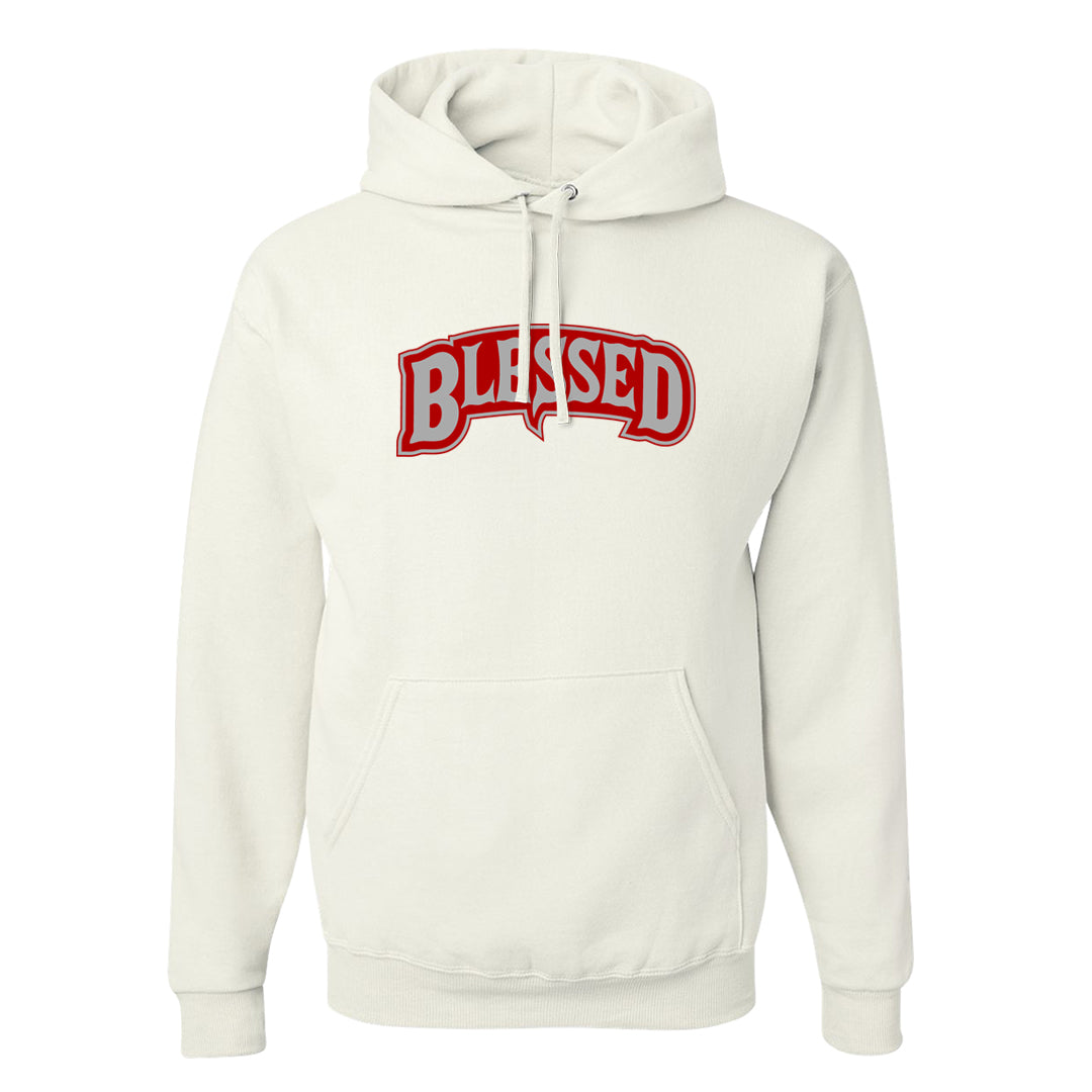 Valentine's Day CMFT Zoom 1s Hoodie | Blessed Arch, White