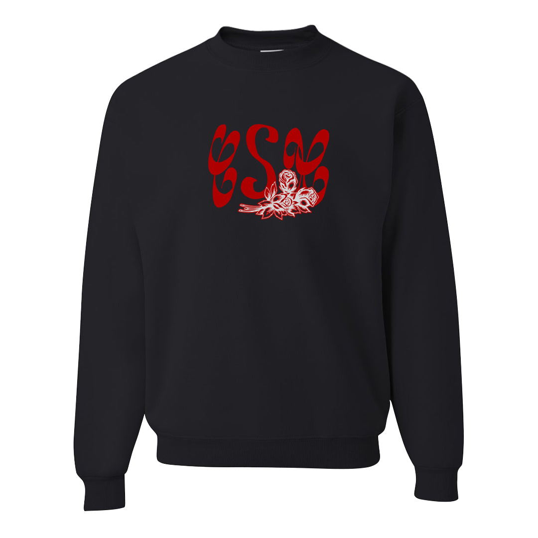 Valentine's Day CMFT Zoom 1s Crewneck Sweatshirt | Certified Sneakerhead, Black