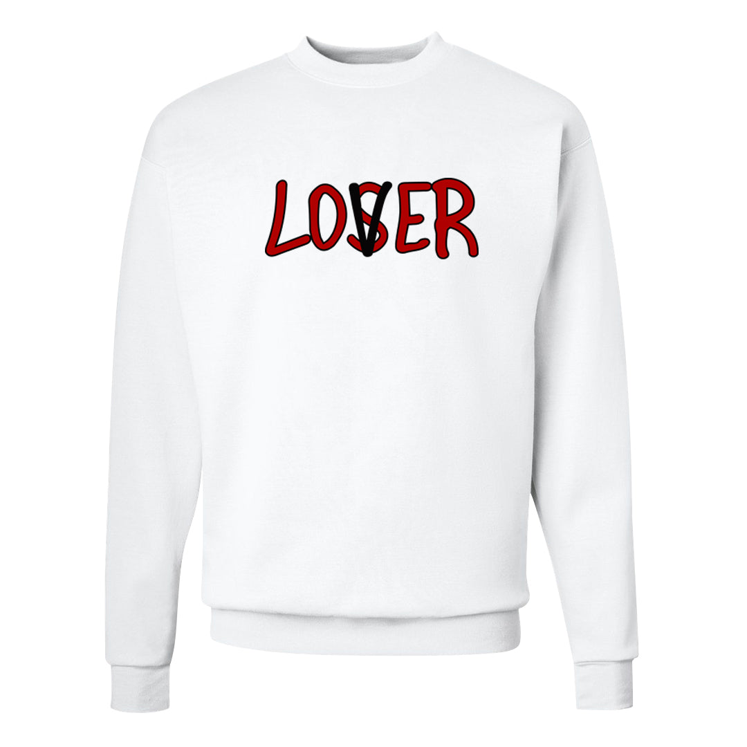 Valentine's Day CMFT Zoom 1s Crewneck Sweatshirt | Lover, White