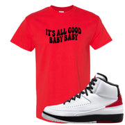 Chicago 2s T Shirt | All Good Baby, Red