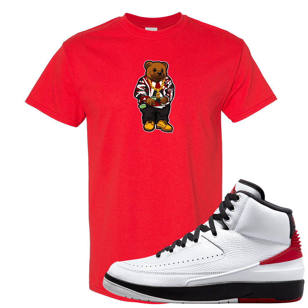 Chicago 2s T Shirt | Sweater Bear, Red