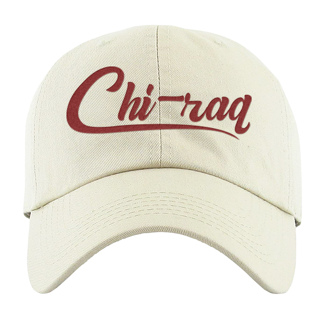 Chicago 2s Dad Hat | Chiraq, White