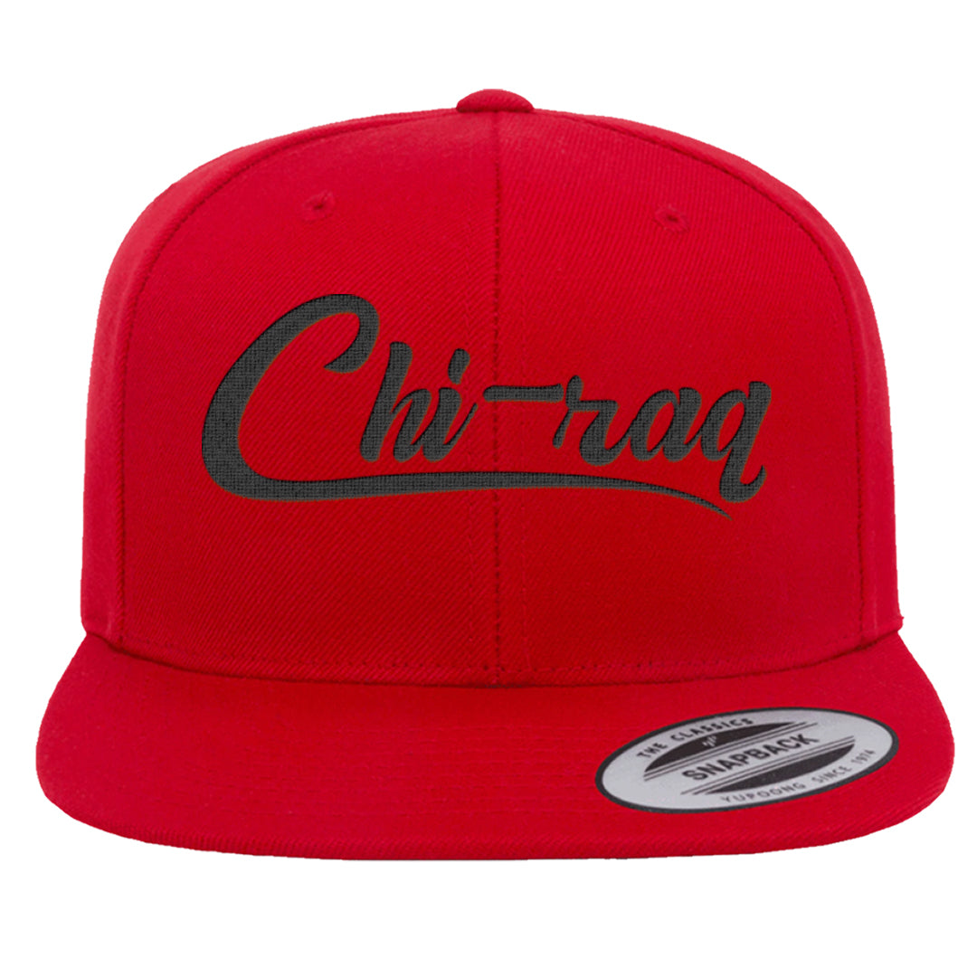 Chicago 2s Snapback Hat | Chiraq, Red