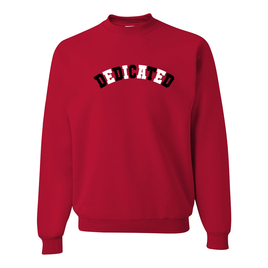 Chicago 2s Crewneck Sweatshirt | Dedicated, Red