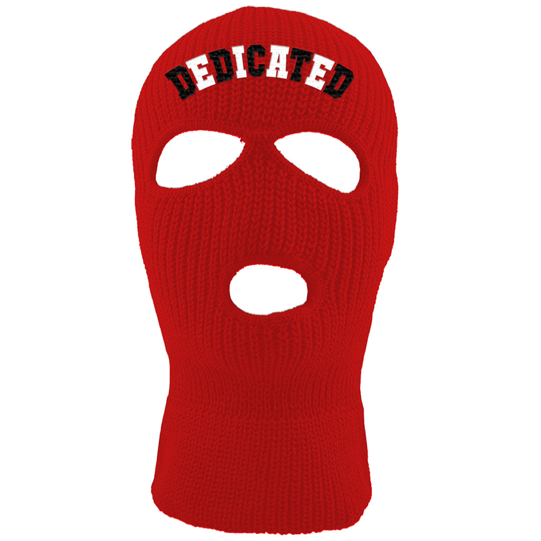 Chicago 2s Ski Mask | Dedicated, Red
