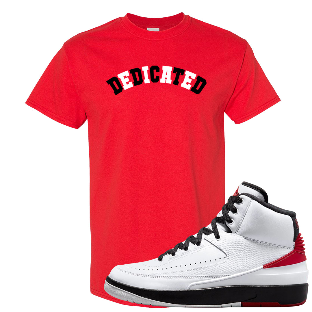 Chicago 2s T Shirt | Dedicated, Red