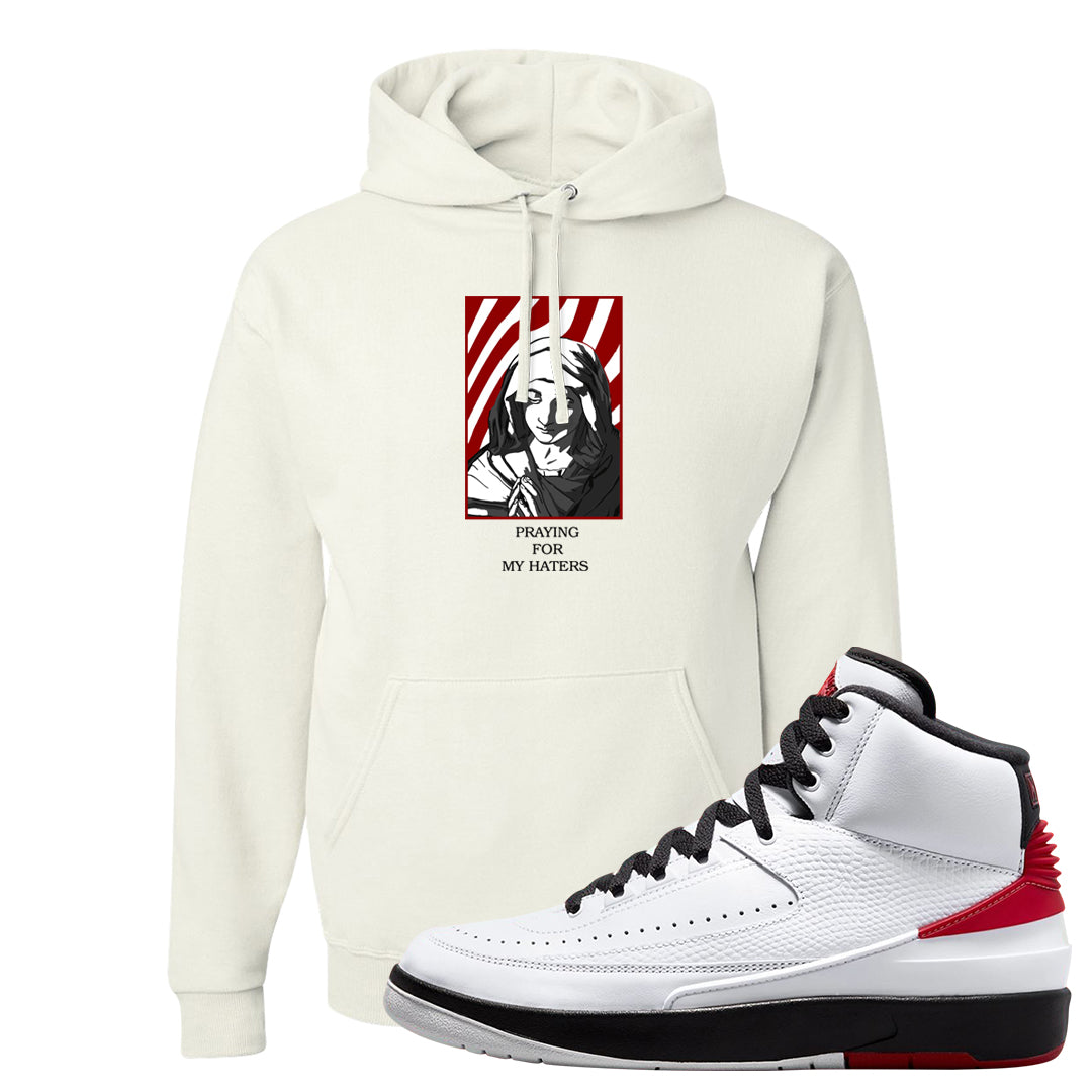 Chicago 2s Hoodie | God Told Me, White