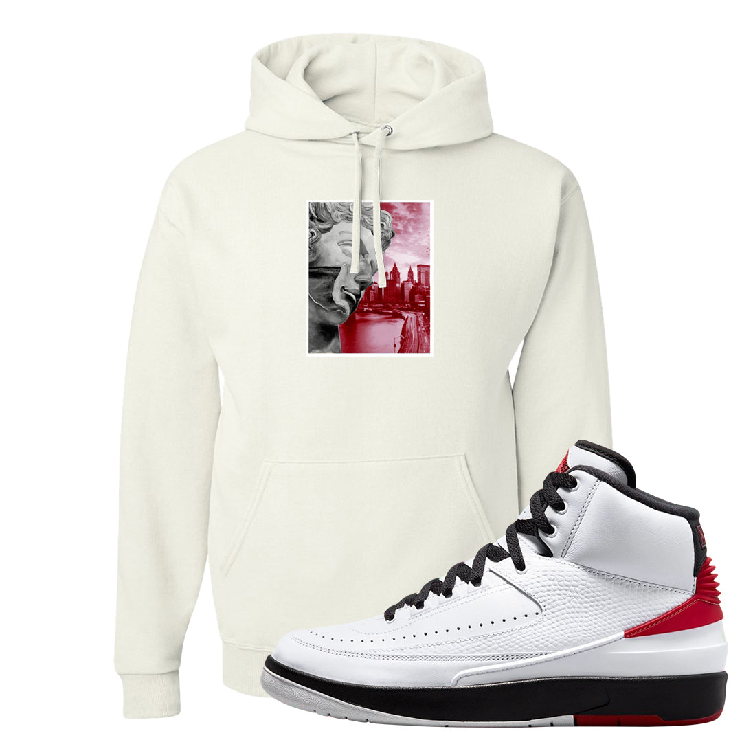 Chicago 2s Hoodie | Miguel, White