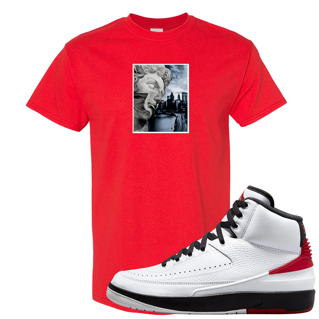 Chicago 2s T Shirt | Miguel, Red