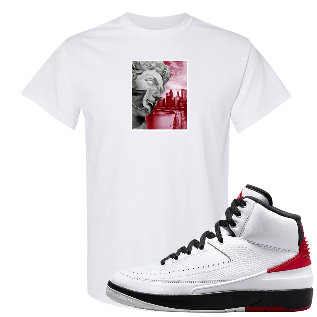 Chicago 2s T Shirt | Miguel, White