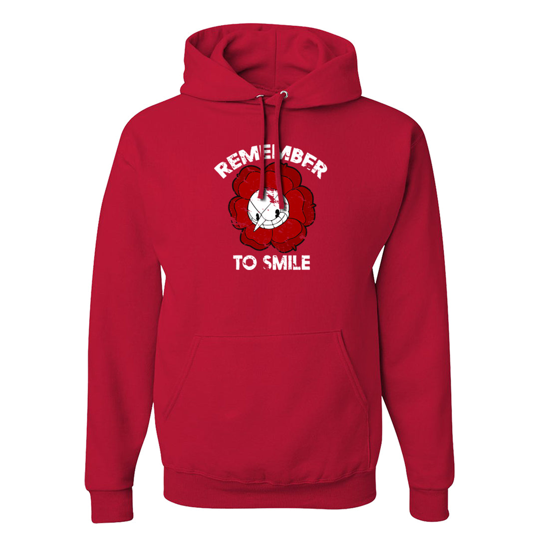 Chicago 2s Hoodie | Remember To Smile, Red