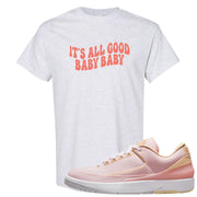 Craft Atmosphere Low 2s T Shirt | All Good Baby, Ash