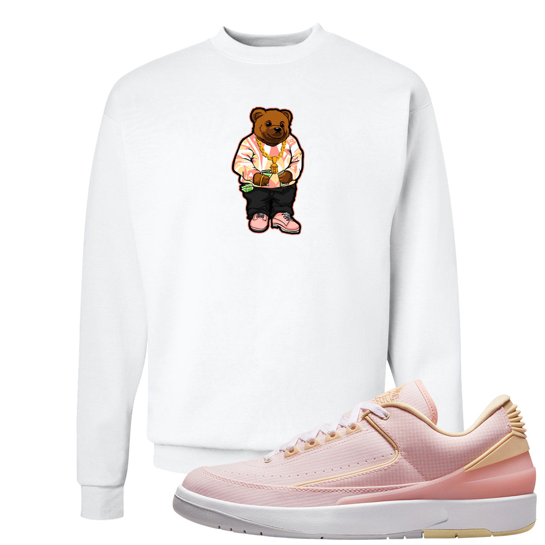 Craft Atmosphere Low 2s Crewneck Sweatshirt | Sweater Bear, White