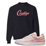 Craft Atmosphere Low 2s Crewneck Sweatshirt | Crooklyn, Black