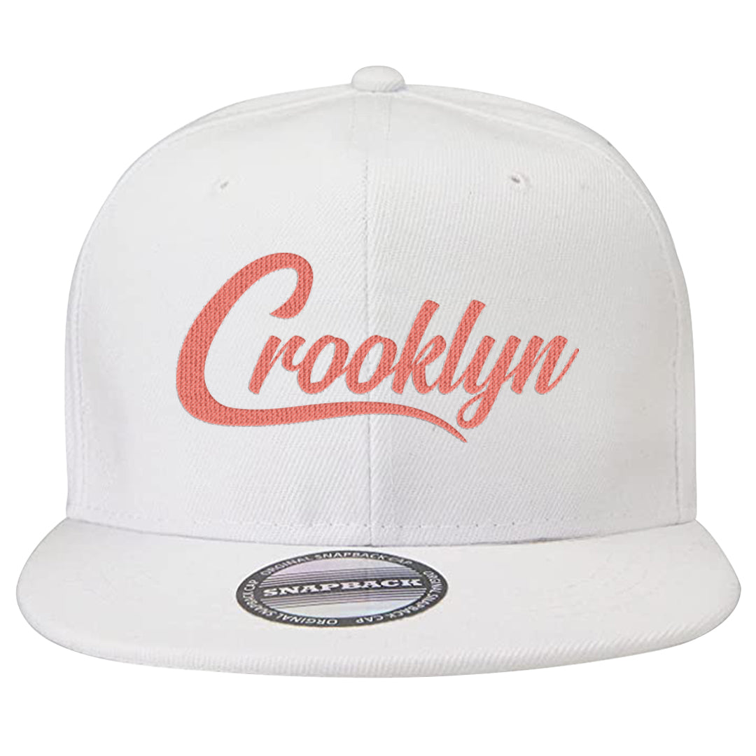 Craft Atmosphere Low 2s Snapback Hat | Crooklyn, White
