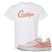 Craft Atmosphere Low 2s T Shirt | Crooklyn, White