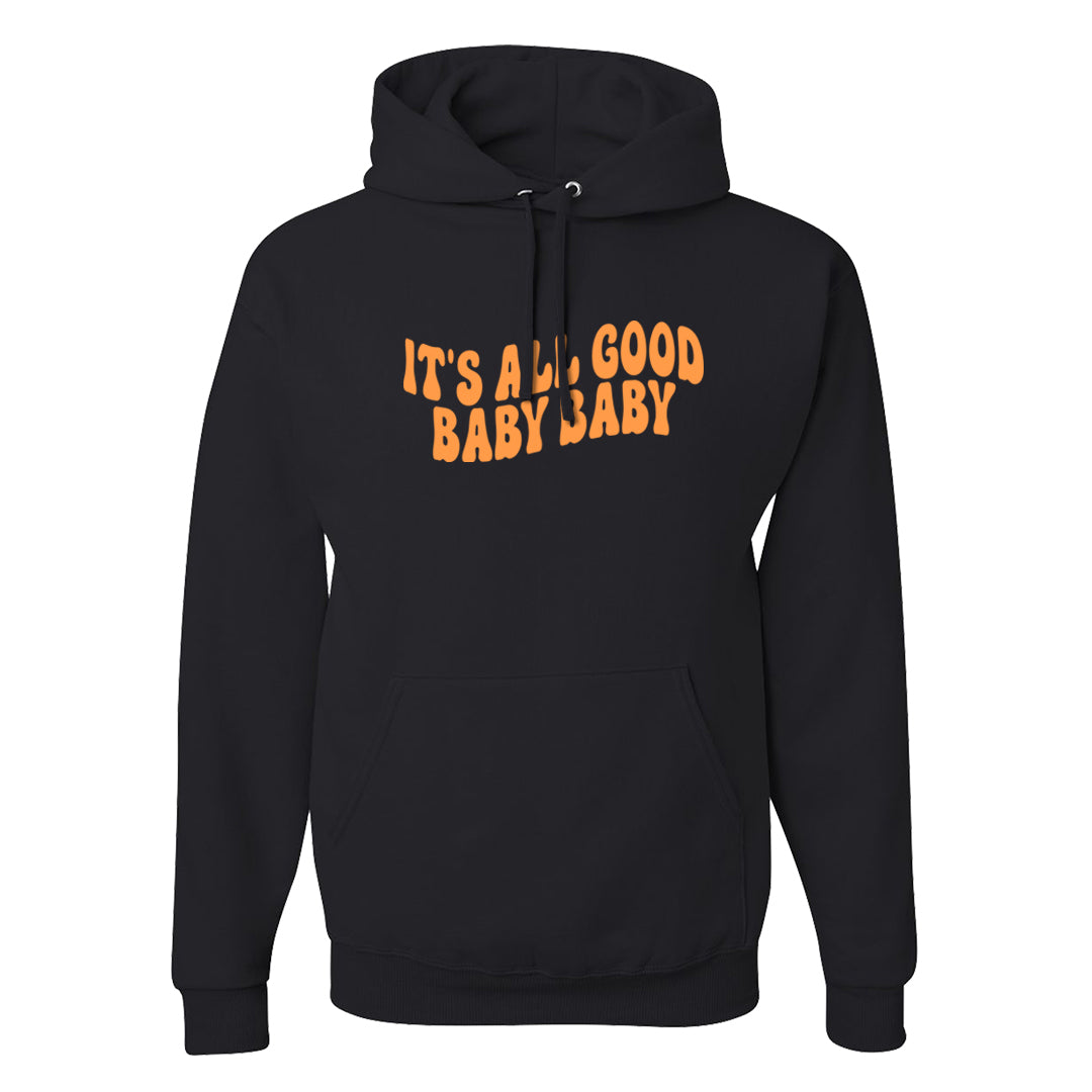 Melon Tint Low Craft 2s Hoodie | All Good Baby, Black