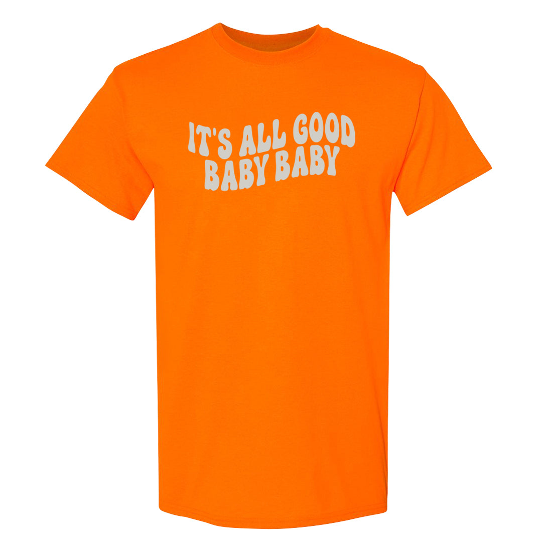 Melon Tint Low Craft 2s T Shirt | All Good Baby, Safety Orange