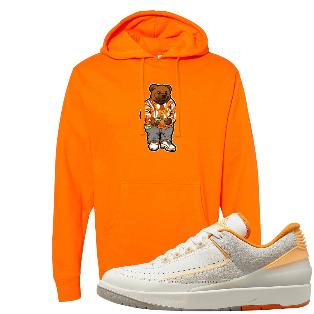 Melon Tint Low Craft 2s Hoodie | Sweater Bear, Safety Orange