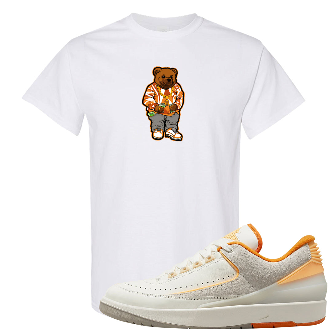 Melon Tint Low Craft 2s T Shirt | Sweater Bear, White
