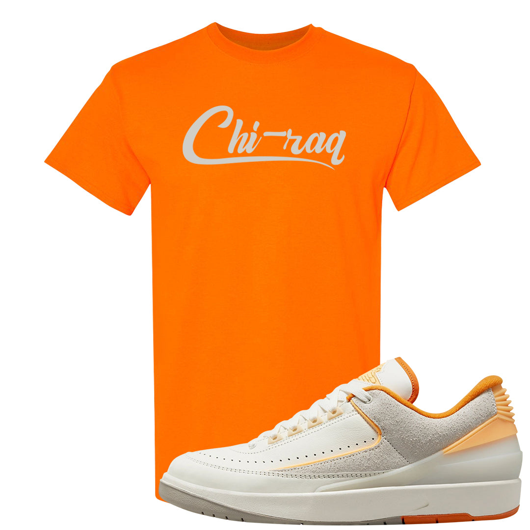Melon Tint Low Craft 2s T Shirt | Chiraq, Safety Orange
