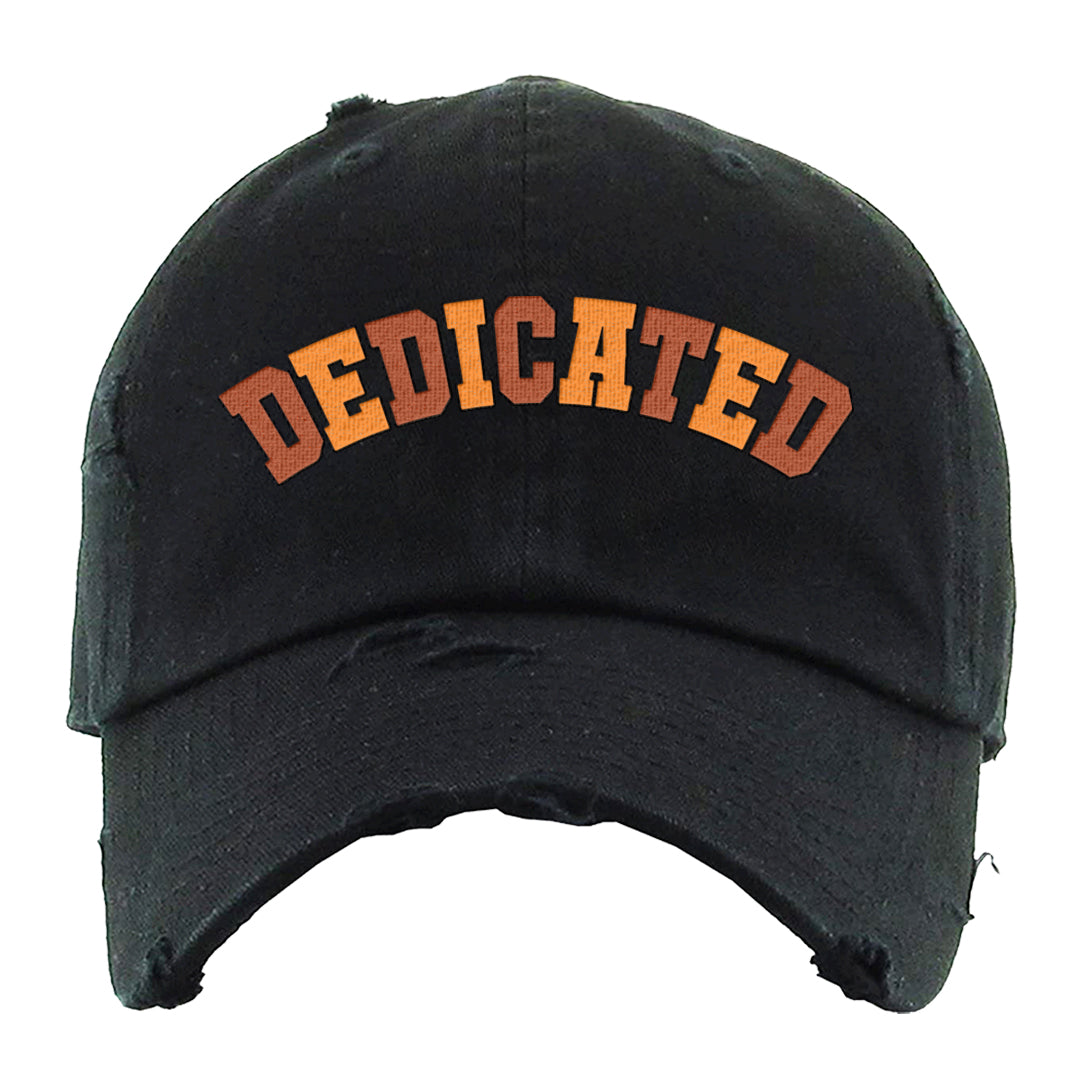 Melon Tint Low Craft 2s Distressed Dad Hat | Dedicated, Black