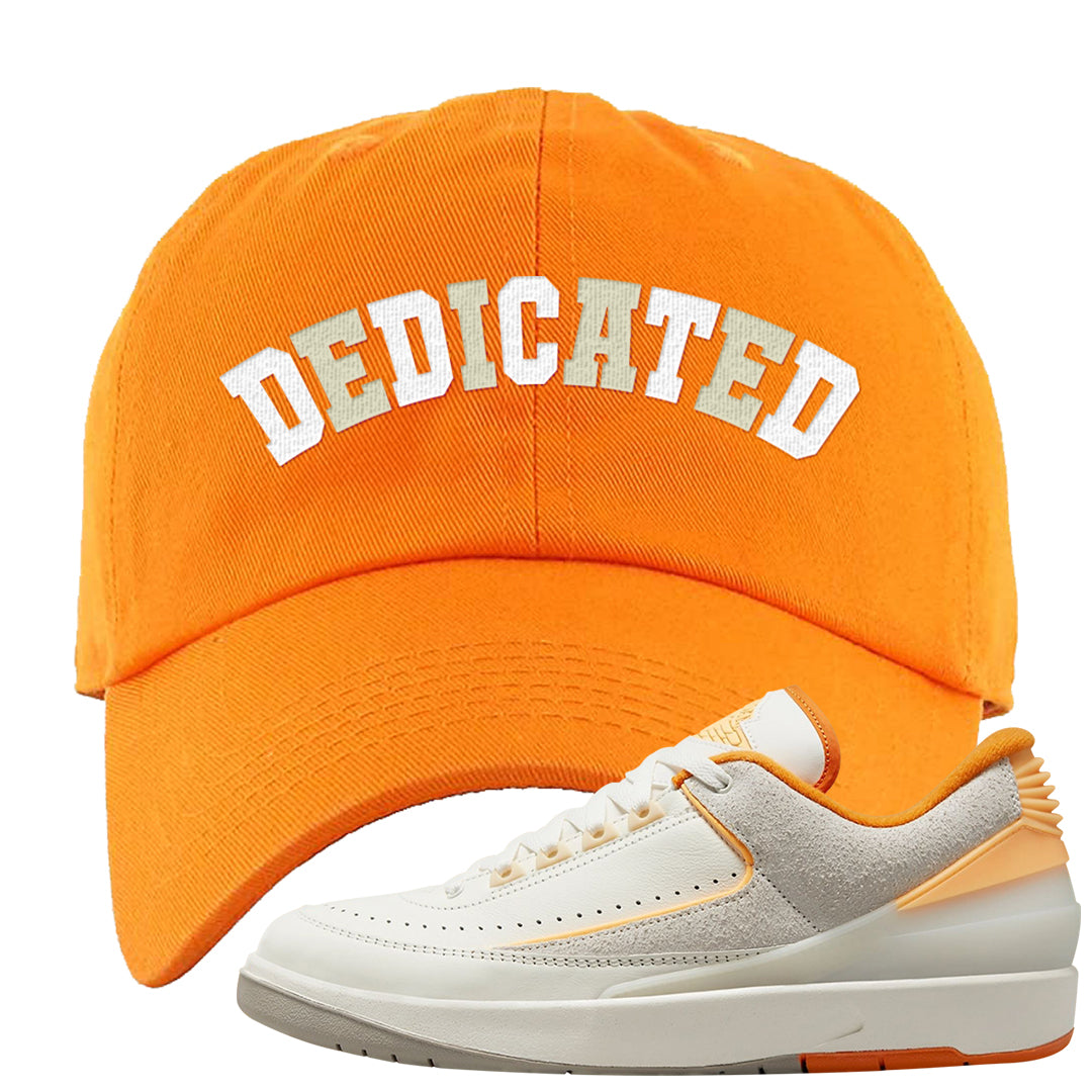 Melon Tint Low Craft 2s Dad Hat | Dedicated, Orange