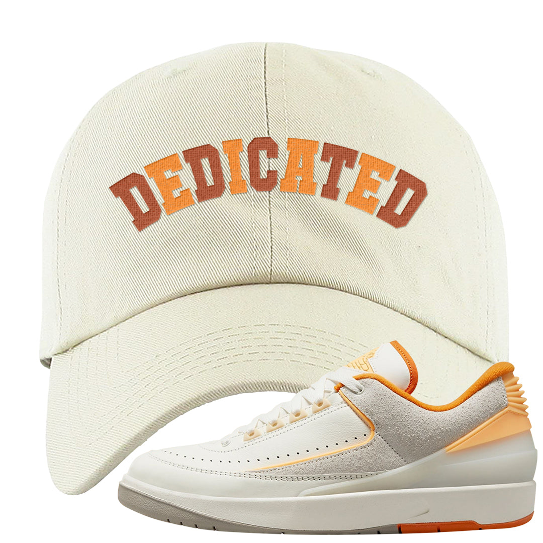 Melon Tint Low Craft 2s Dad Hat | Dedicated, White