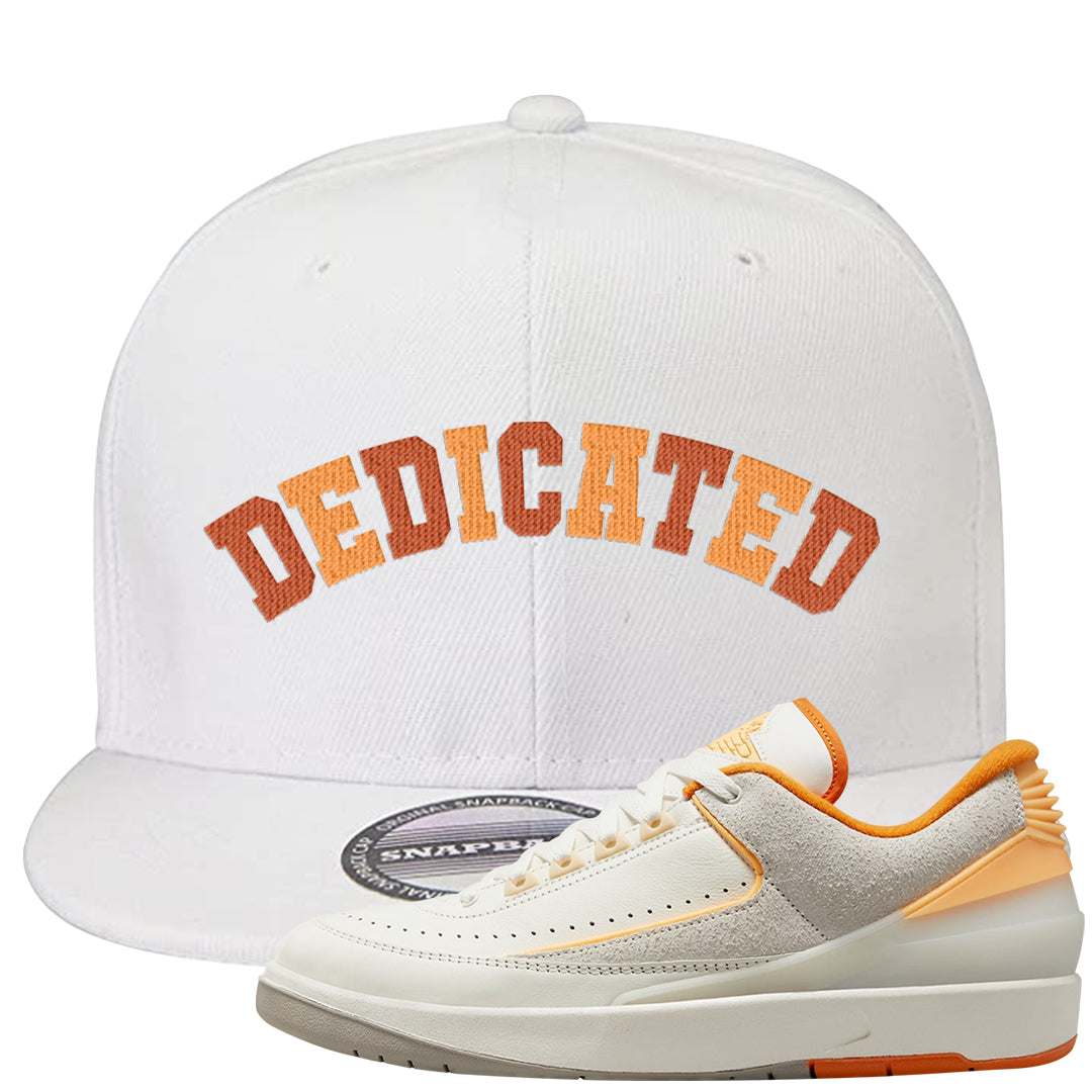 Melon Tint Low Craft 2s Snapback Hat | Dedicated, White