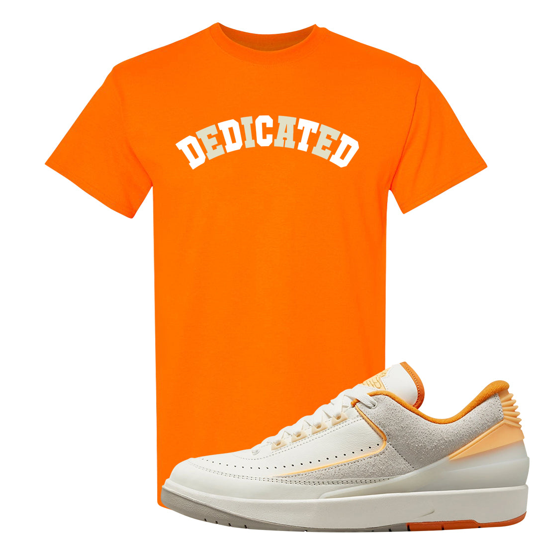 Melon Tint Low Craft 2s T Shirt | Dedicated, Safety Orange