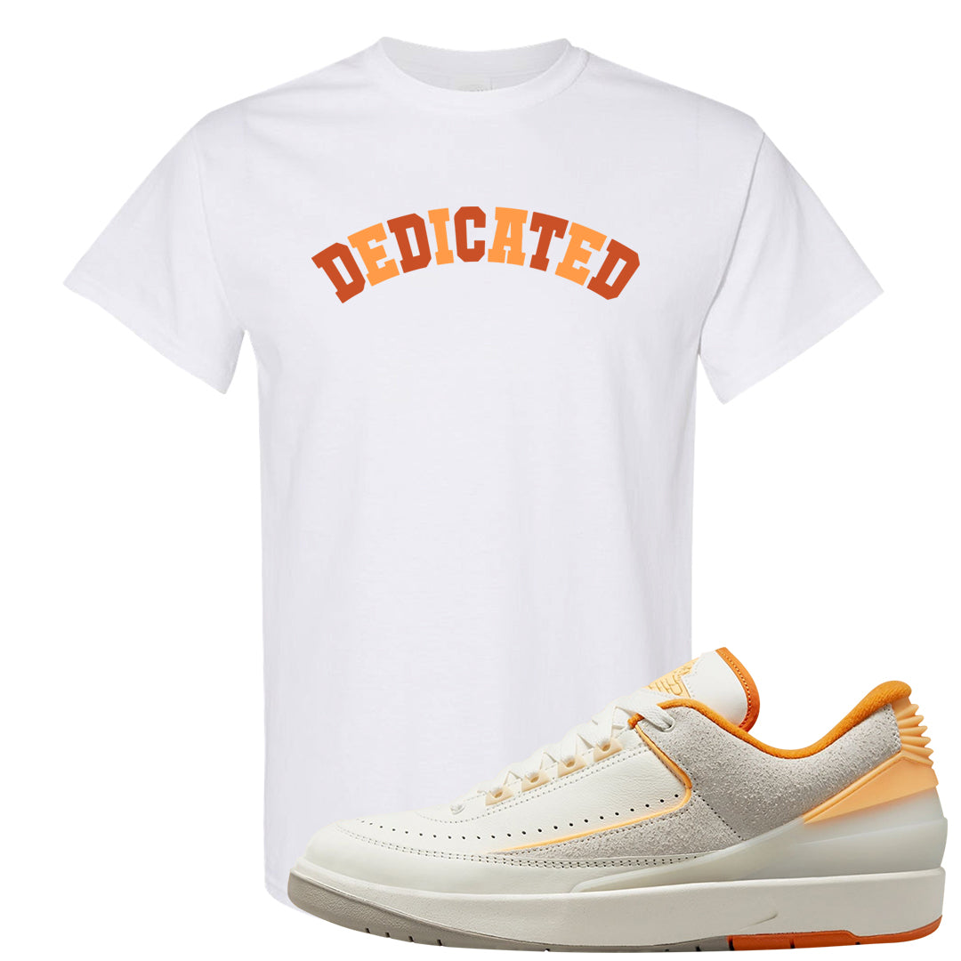 Melon Tint Low Craft 2s T Shirt | Dedicated, White