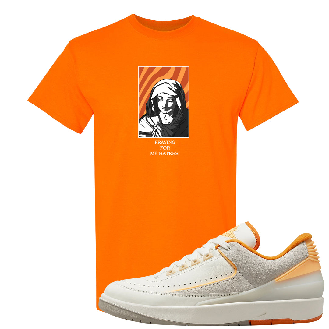 Melon Tint Low Craft 2s T Shirt | God Told Me, Safety Orange