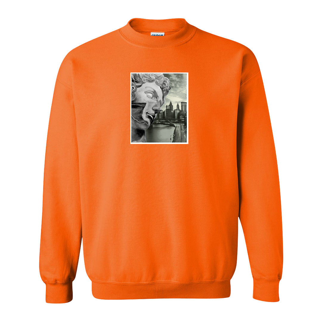 Melon Tint Low Craft 2s Crewneck Sweatshirt | Miguel, Safety Orange
