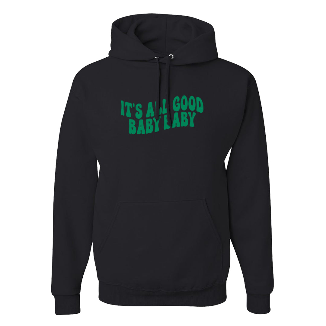 Lucky Green 2s Hoodie | All Good Baby, Black
