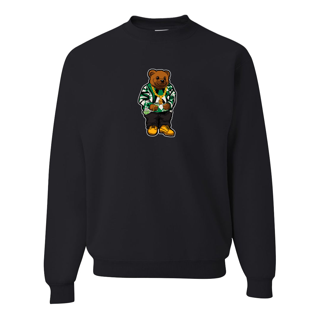 Lucky Green 2s Crewneck Sweatshirt | Sweater Bear, Black