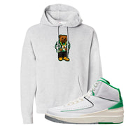 Lucky Green 2s Hoodie | Sweater Bear, Ash